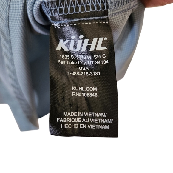 KUHL BUTTON FRONT SHORT SLEEVE SHIRT - Picture 8 of 8